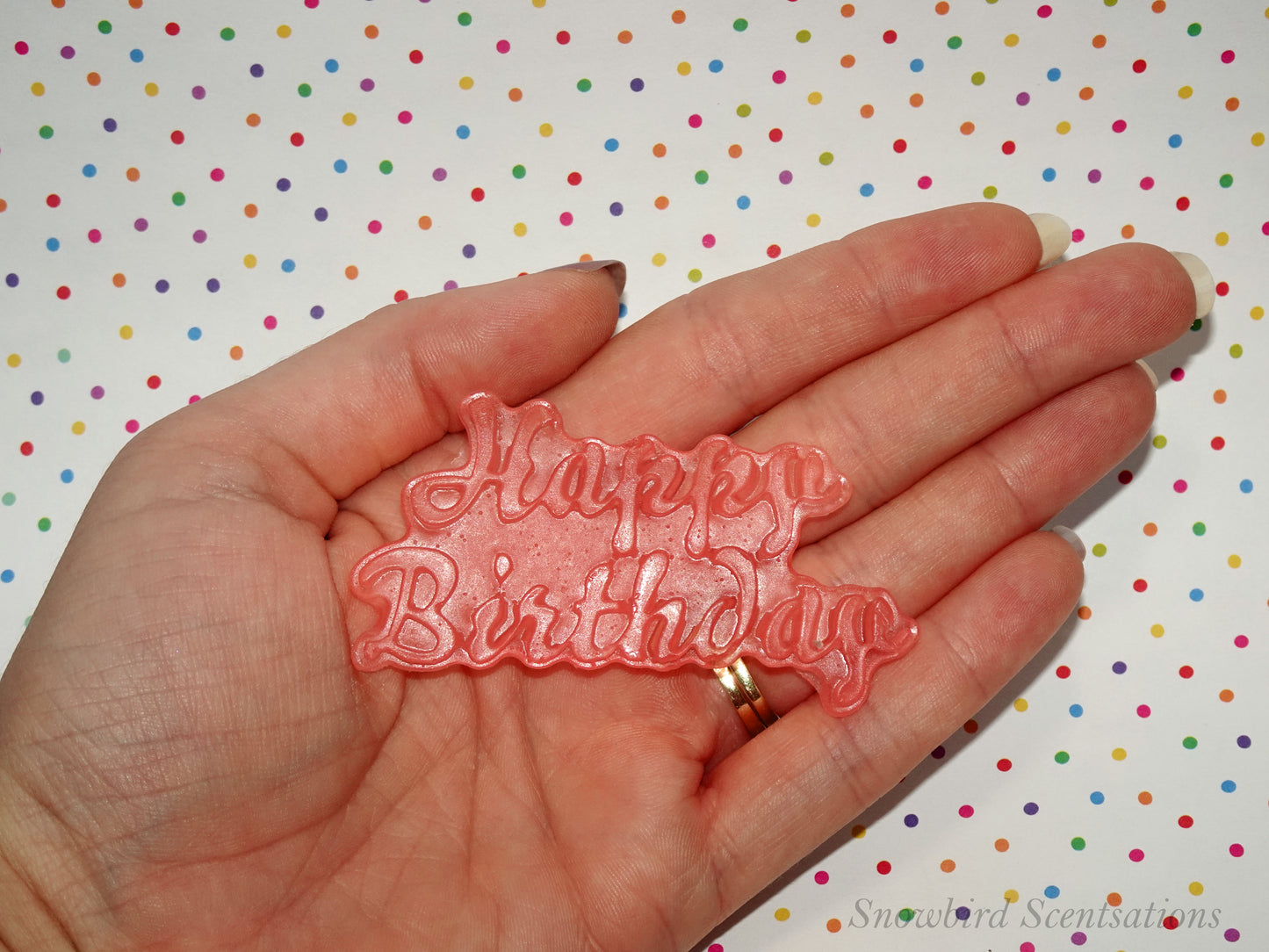 Happy Birthday Sign (Solid)