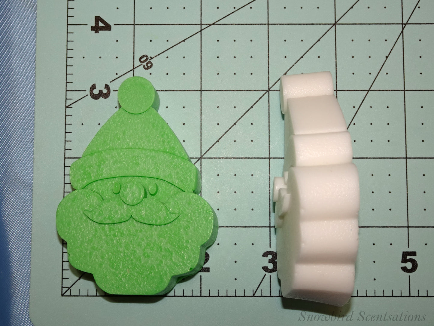 Santa Face Soap - Cutesy (Solid or Painted)