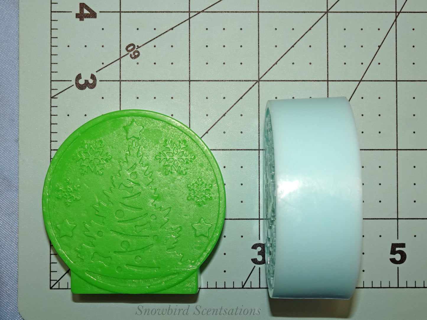 Christmas Tree Snow Globe (Solid or Painted)