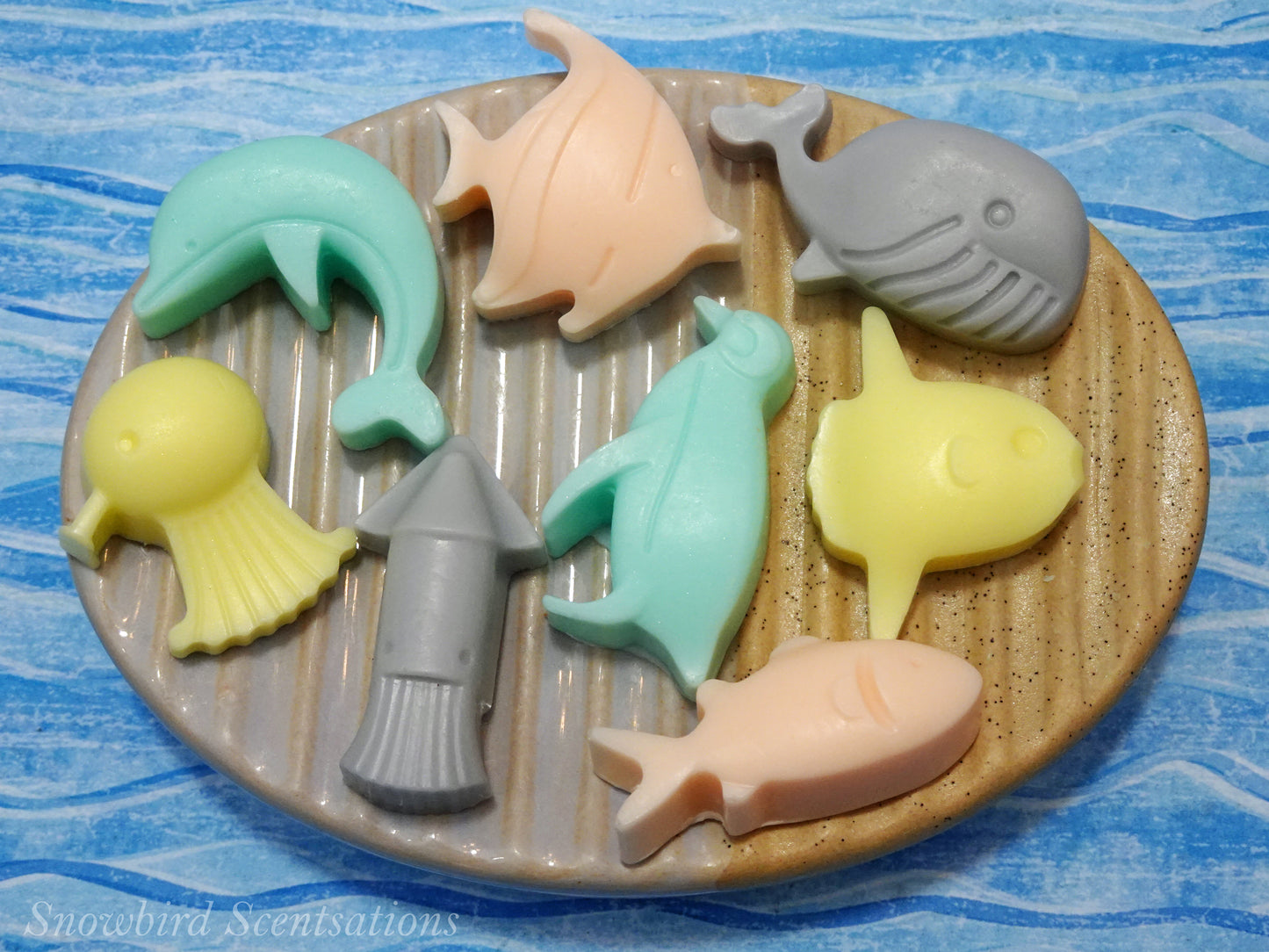 Ocean Set #1 - Set of 8