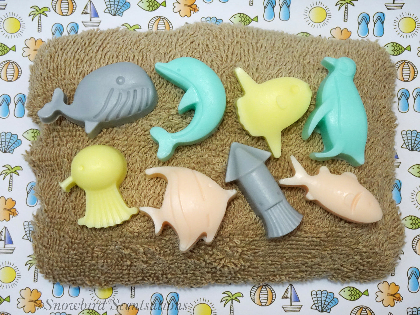 Ocean Set #1 - Set of 8