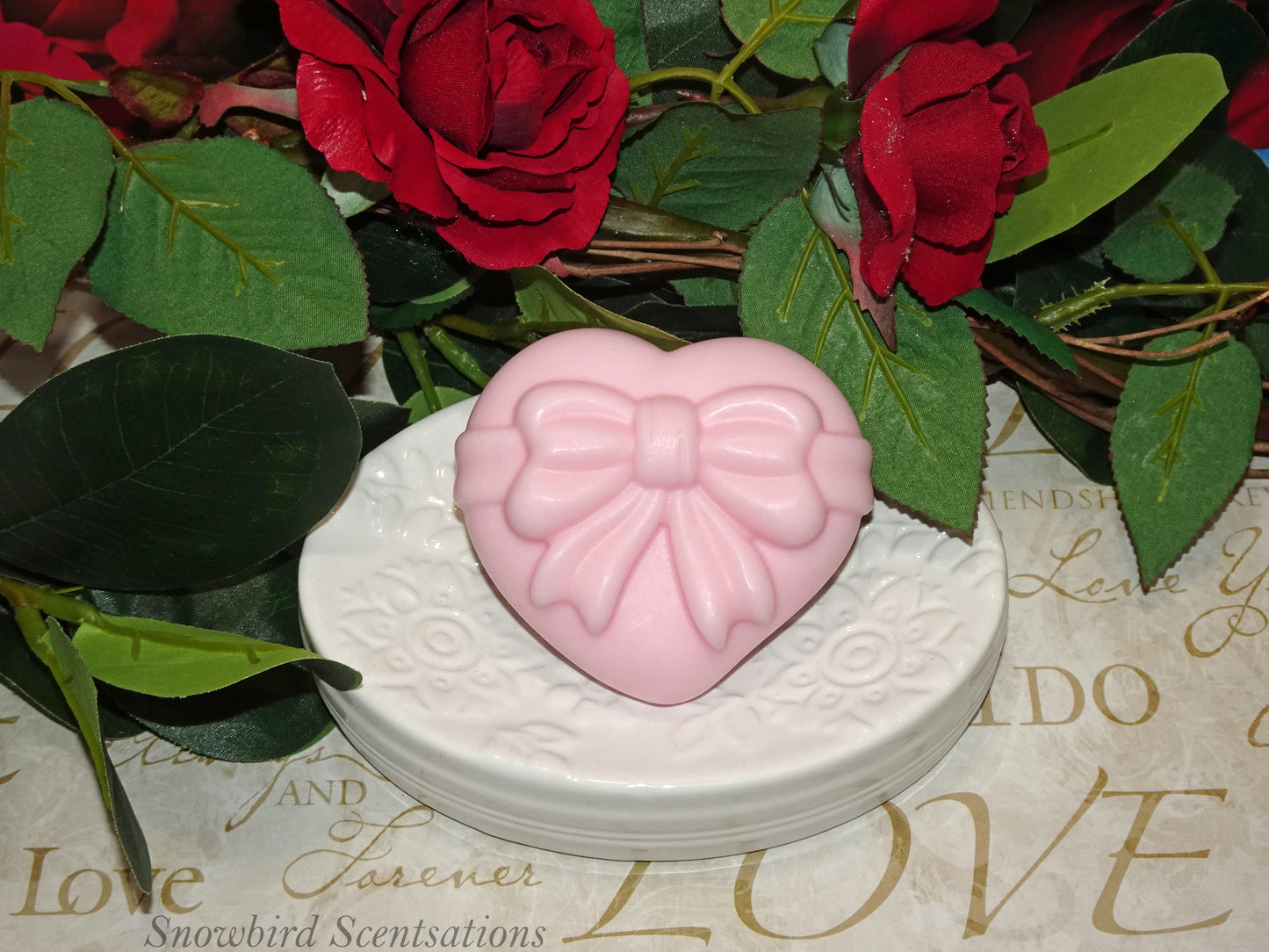 Large Heart with Bow (Solid)