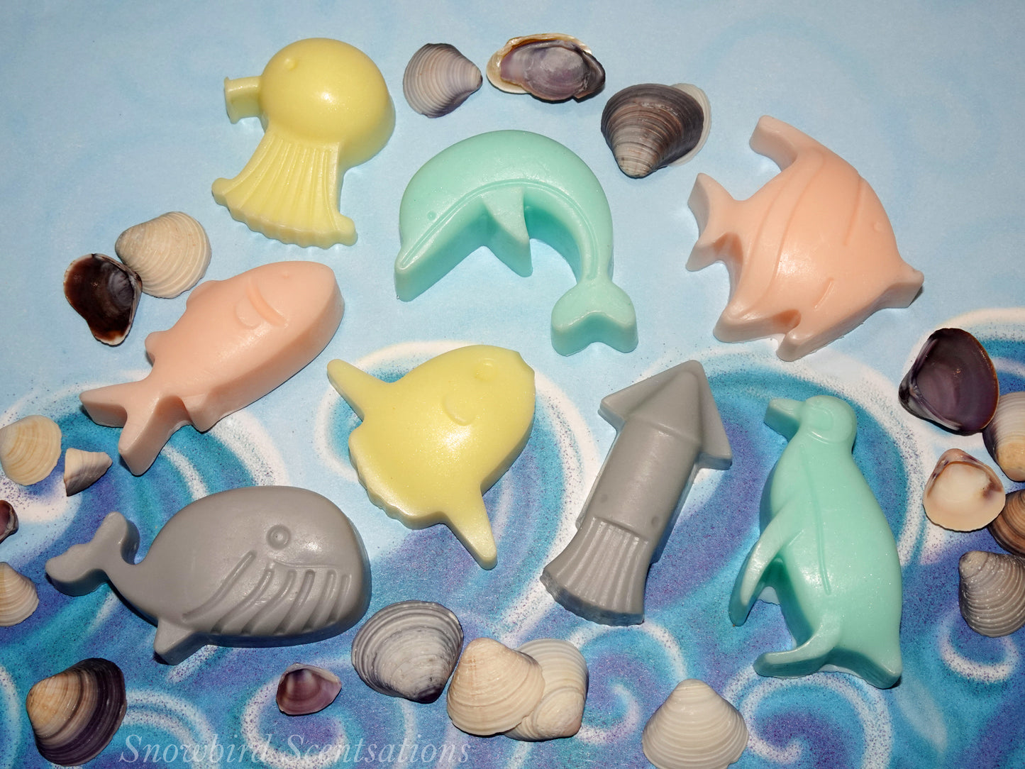 Ocean Set #1 - Set of 8