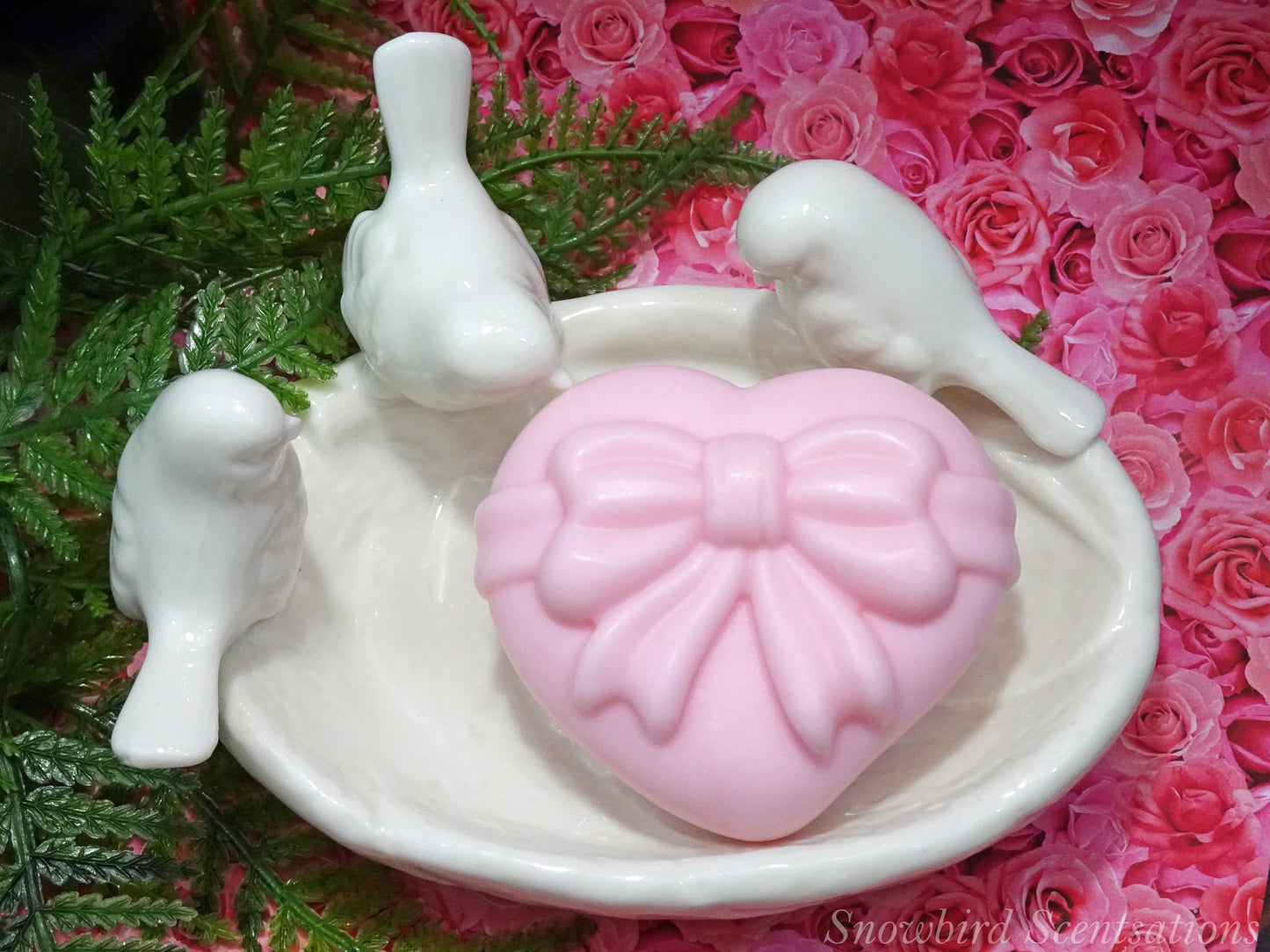 Large Heart with Bow (Solid)