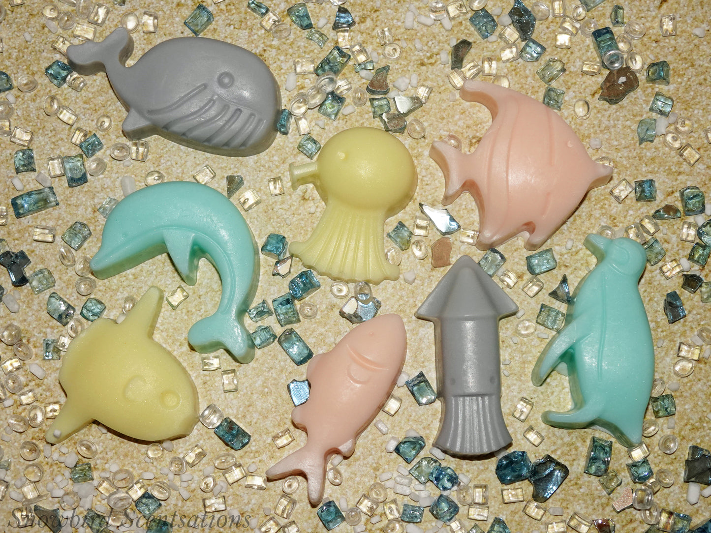 Ocean Set #1 - Set of 8