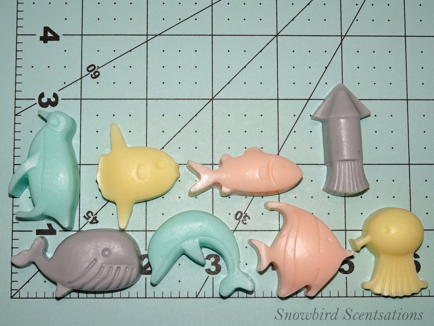 Ocean Set #1 - Set of 8