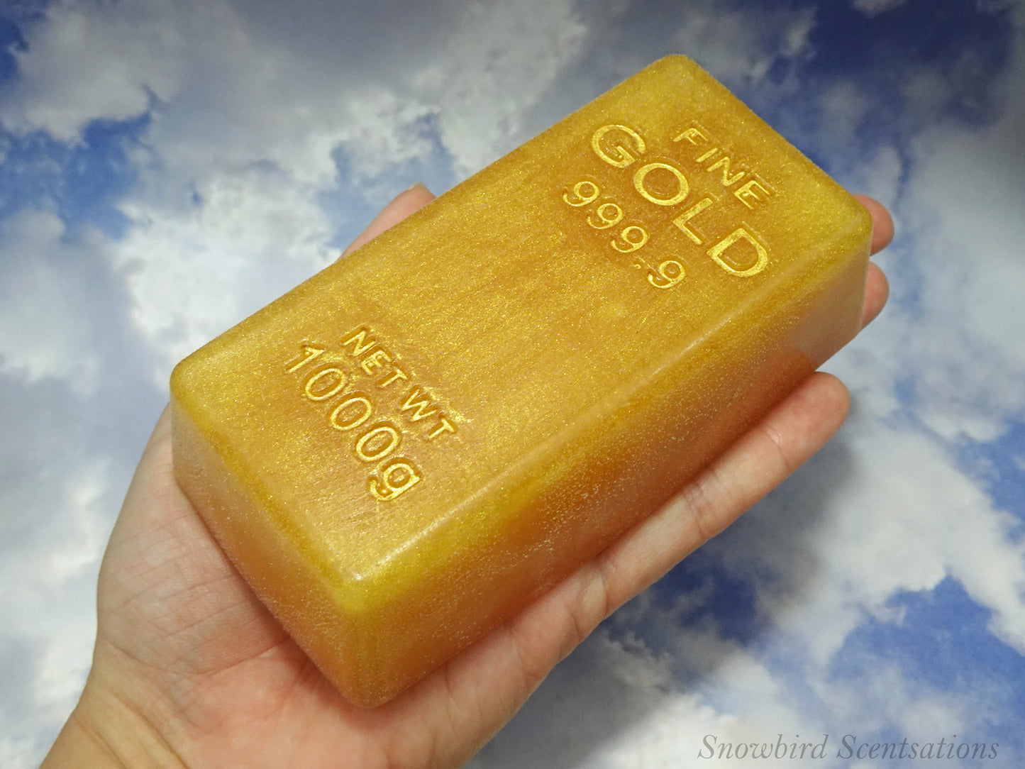 Gold Bar Soap (Solid or Painted)