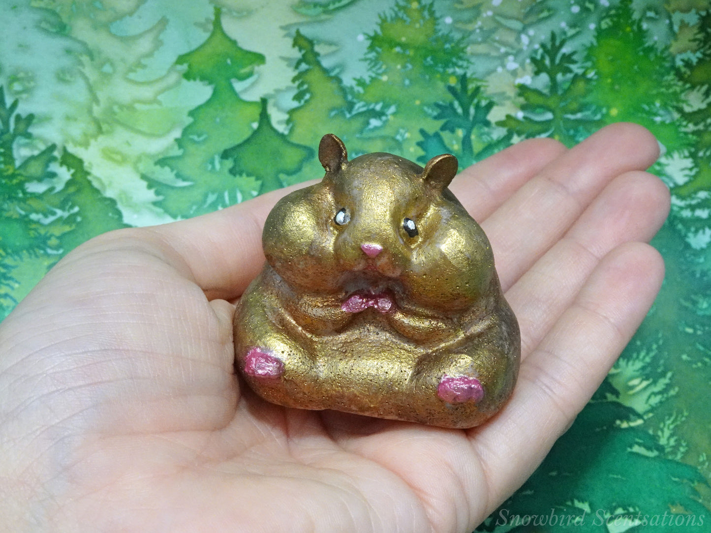 Chubby Hamster (Solid or Painted)