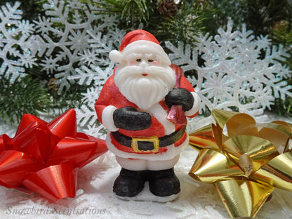 Santa with Bag on His Back (Solid or Painted)