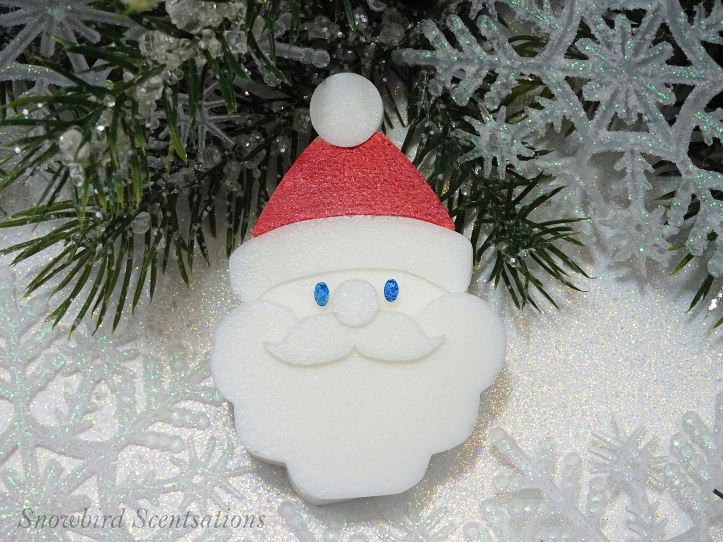 Santa Face Soap - Cutesy (Solid or Painted)
