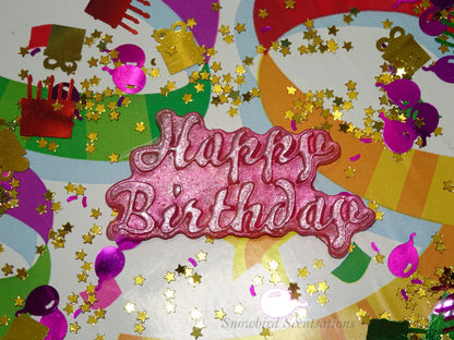 Happy Birthday Sign (Painted)