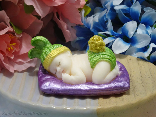 Baby on Pillow (Painted)