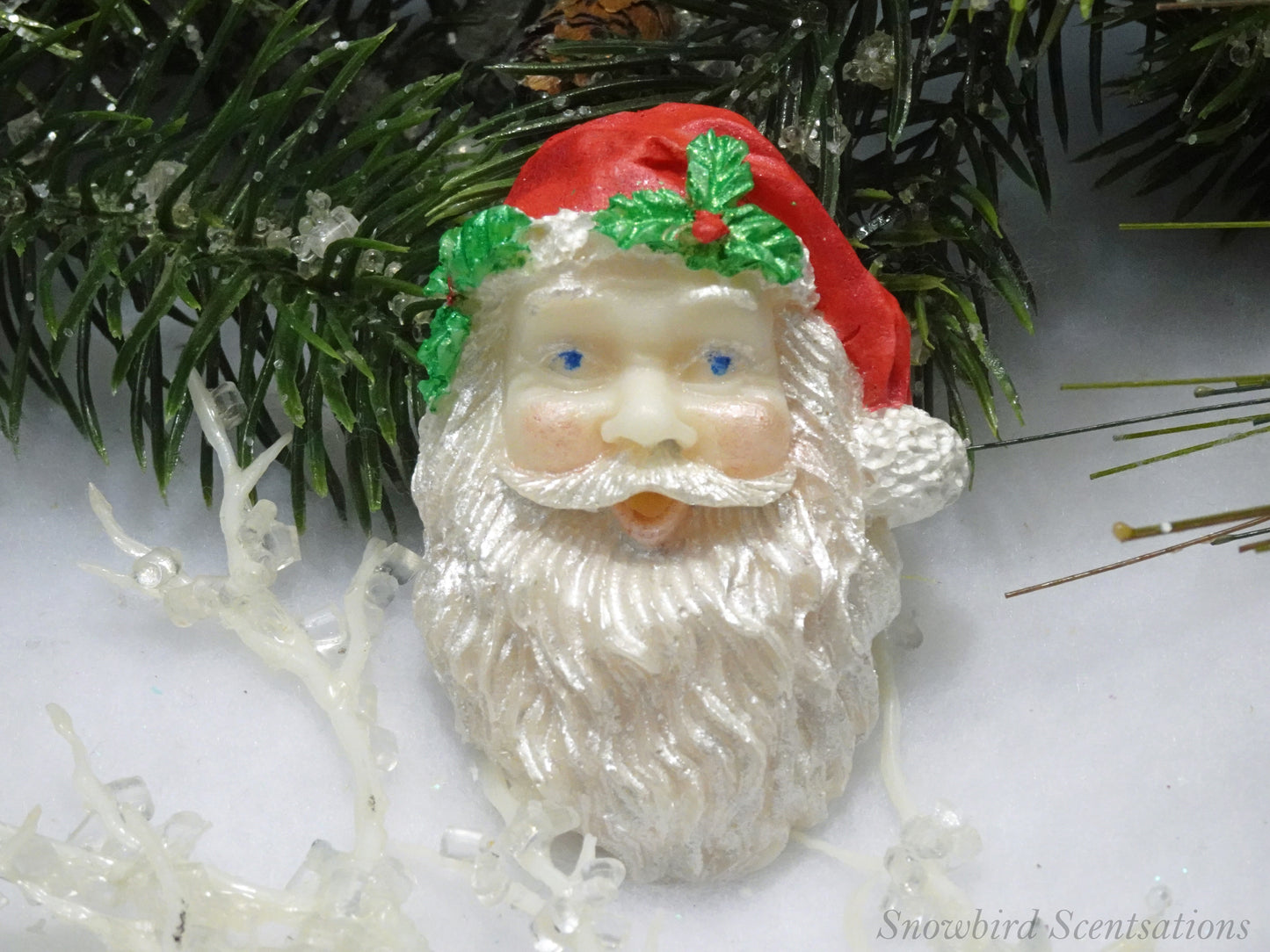 Santa Face - Realistic (Solid or Painted)
