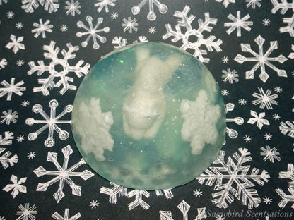 Polar Bear in Snow Globe