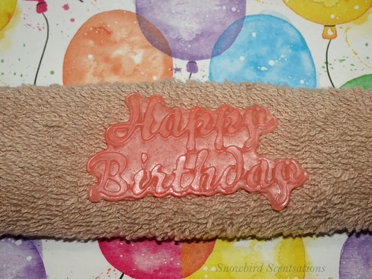 Happy Birthday Sign (Solid)