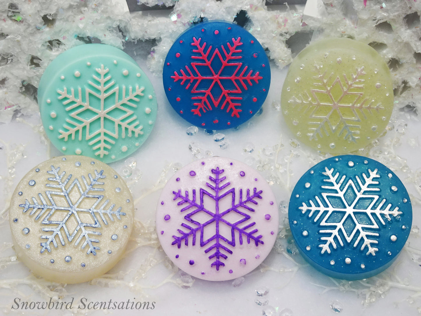 Large Round Snowflake (Solid, Swirl, or Painted)