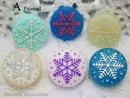 Large Round Snowflake (Solid, Swirl, or Painted)