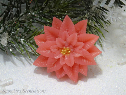 Christmas Poinsettia (Solid or Painted)