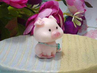 Pig with Purse Soap - Assortment of 4 (Painted)