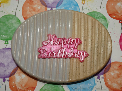 Happy Birthday Sign (Painted)