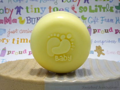 Footprints & "Baby" Disc Soap (Solid)
