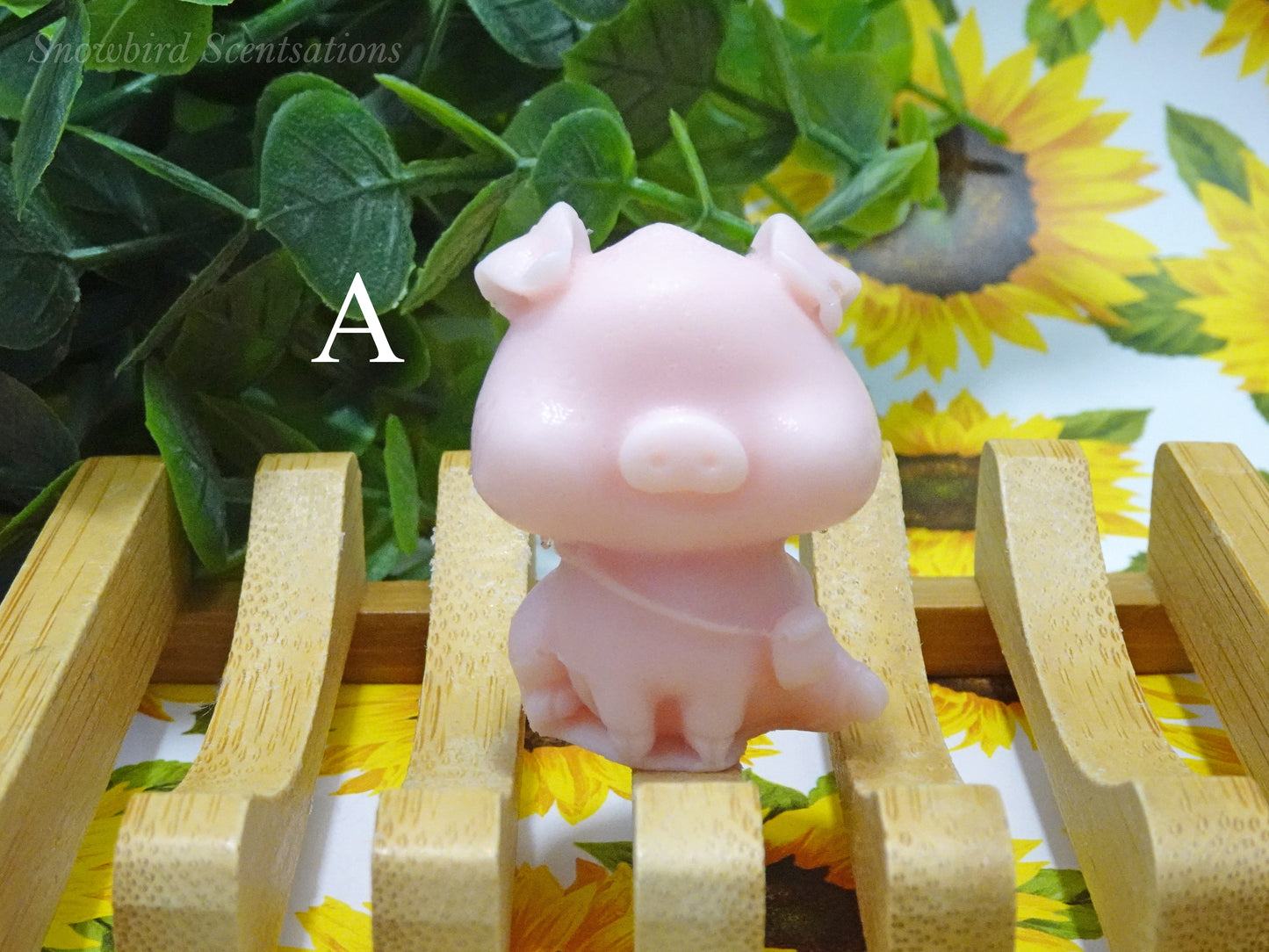 Pig with Purse Soap - Assortment of 4 (Solid)