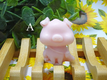 Pig with Purse Soap - Assortment of 4 (Solid)