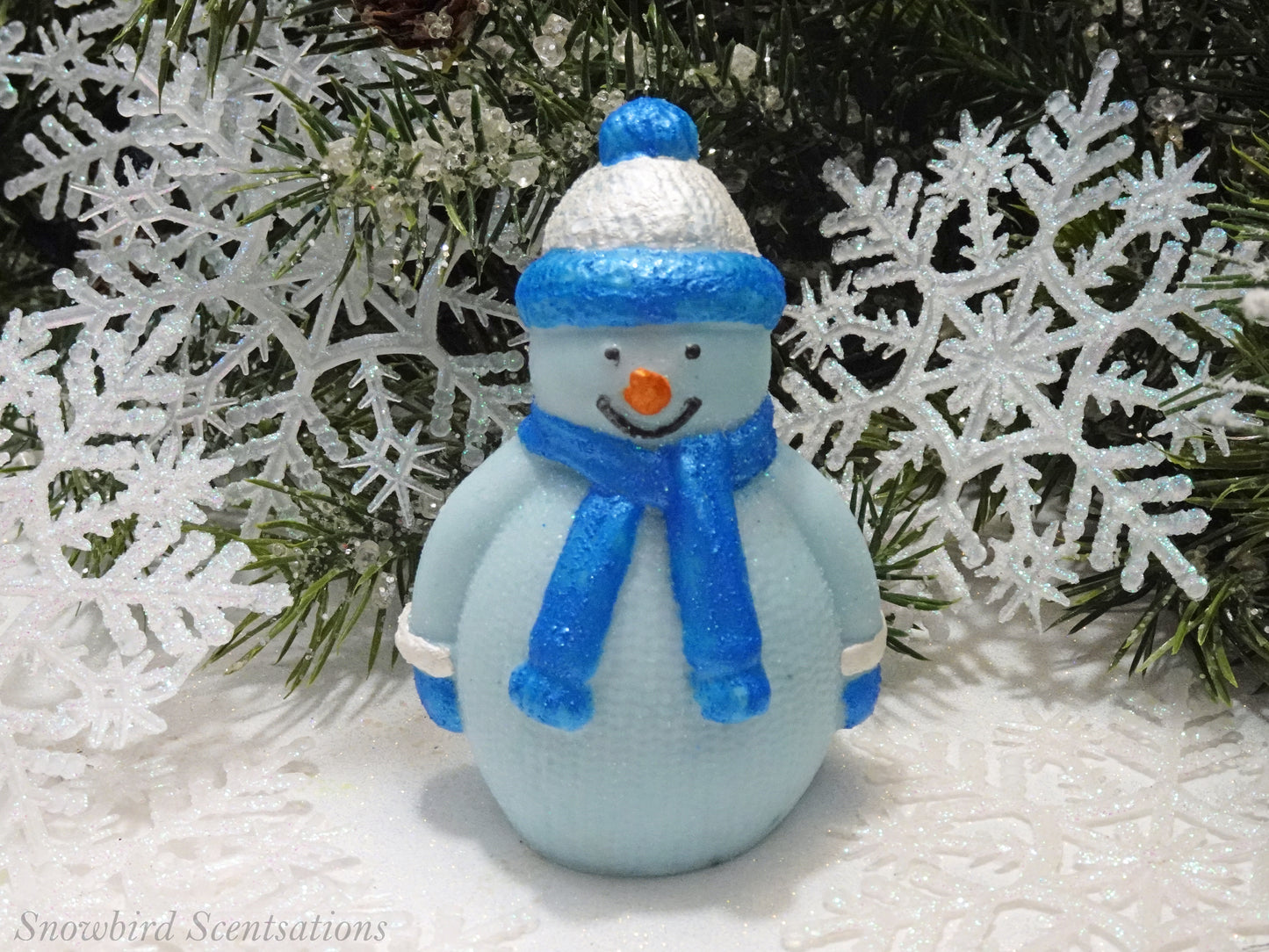 Snowman with Scarf, Hat, and Gloves (Solid or Painted)