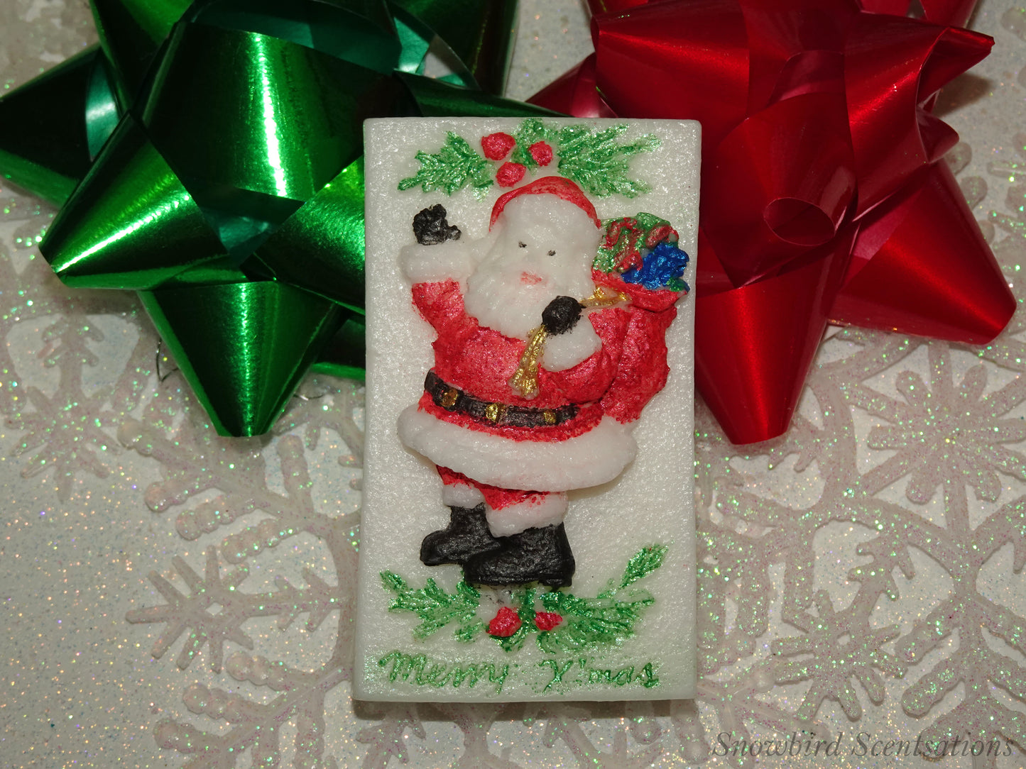 Santa Rectangle Bar (Solid or Painted)