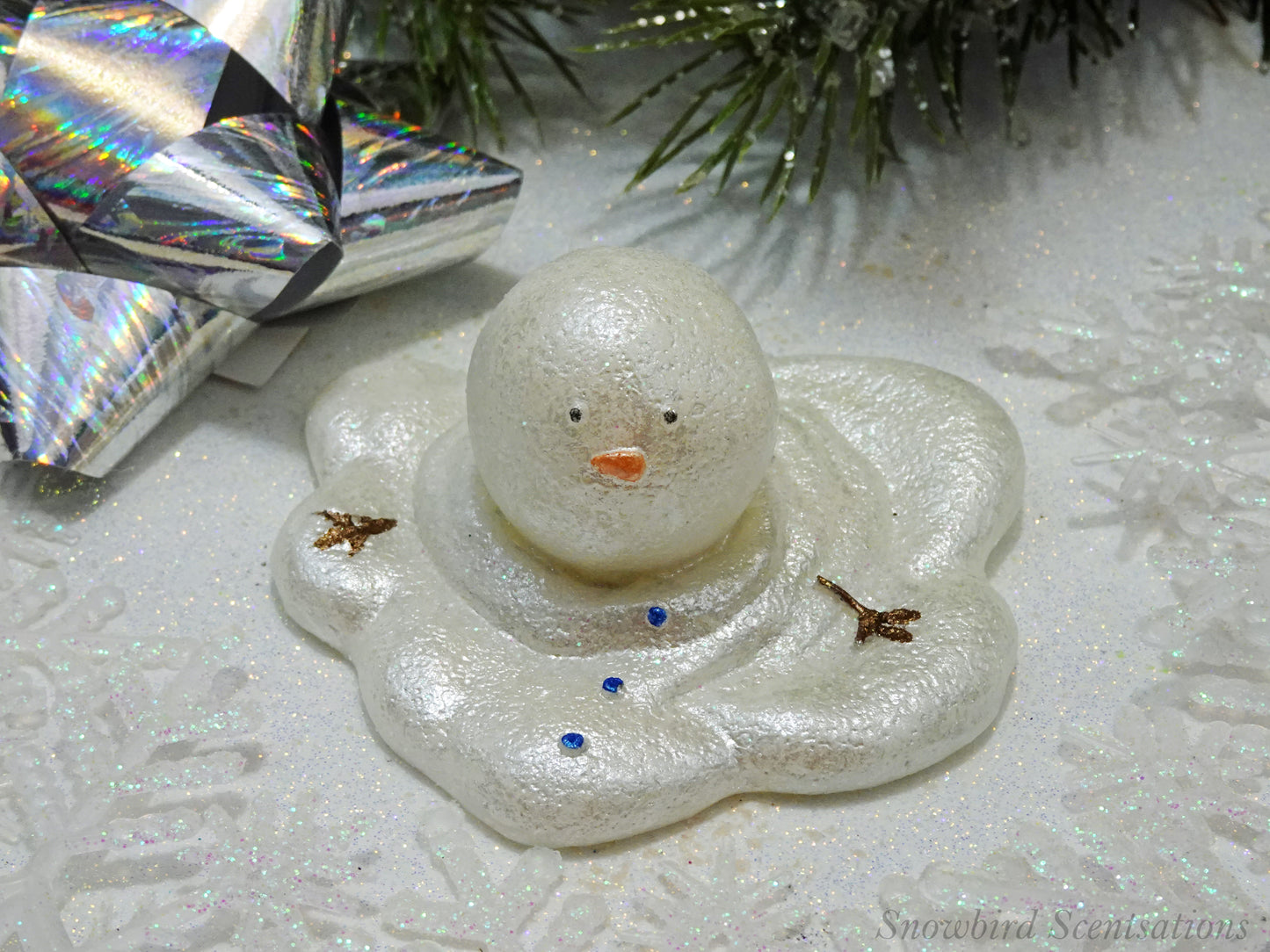 Melting Snowman (Solid or Painted)