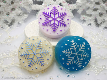 Large Round Snowflake (Solid, Swirl, or Painted)