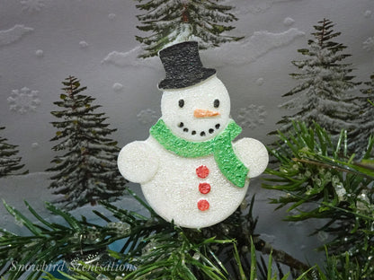 Santa Hat, Christmas Tree, Snowflake, Snowman, Gingerbread Boy, & Gingerbread Girl - Set of 6 (Solid or Painted)