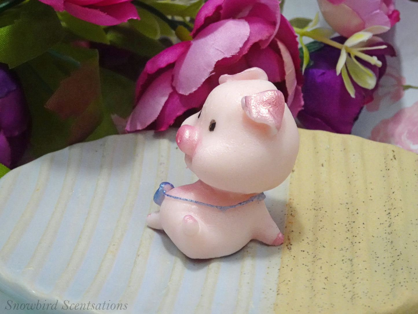 Pig with Purse Soap - Assortment of 4 (Painted)