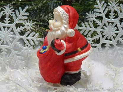 Santa with Bag in Front (Solid or Painted)