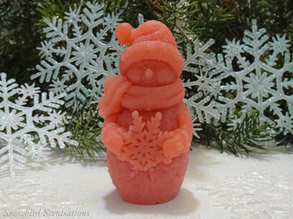 Snowman with Snowflake (Solid or Painted)