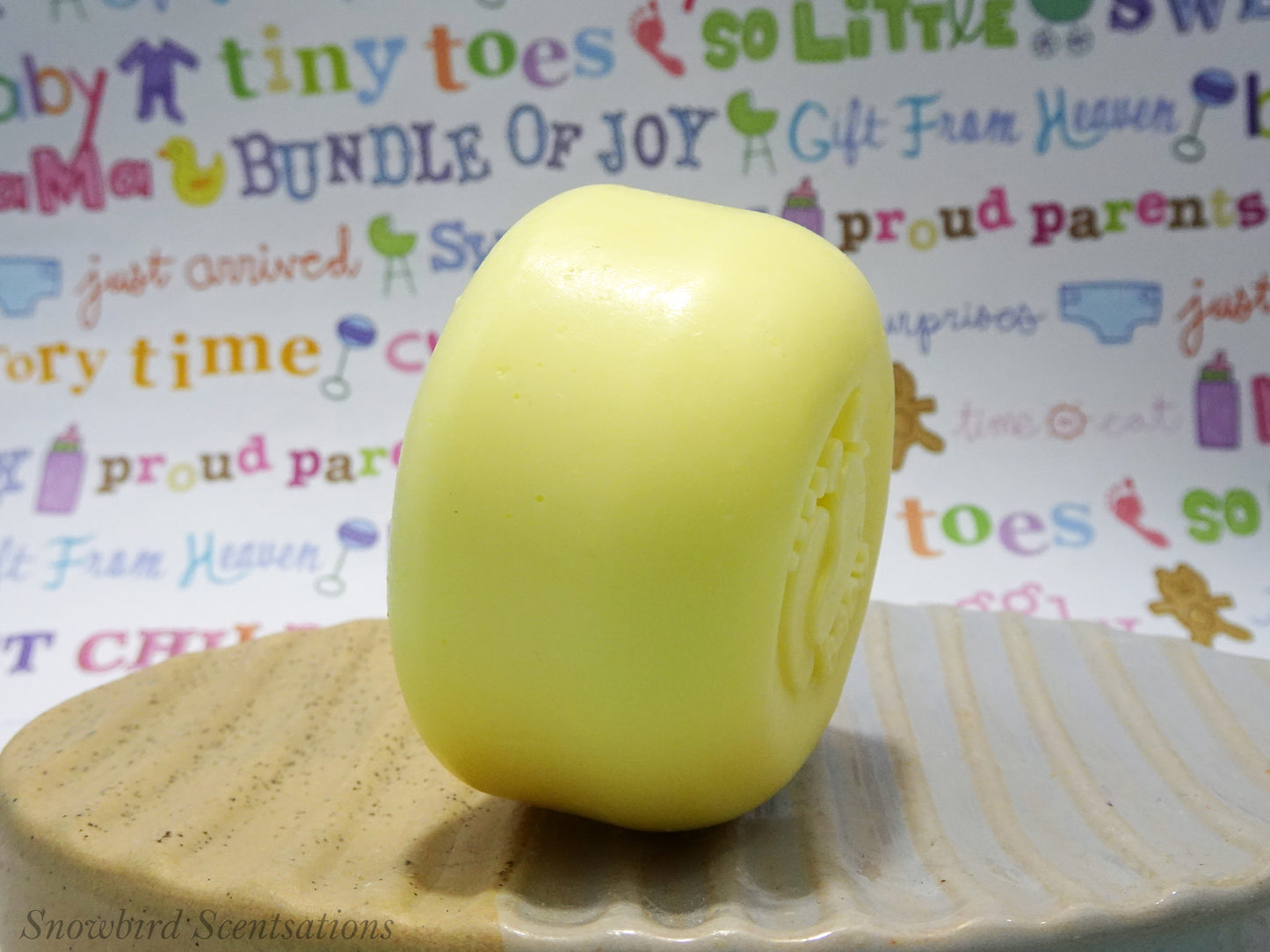 Footprints & "Baby" Disc Soap (Solid)