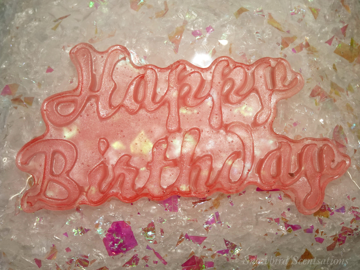 Happy Birthday Sign (Solid)