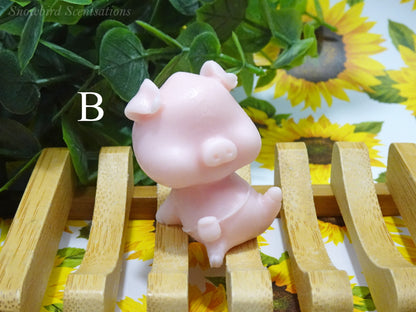 Pig with Purse Soap - Assortment of 4 (Solid)