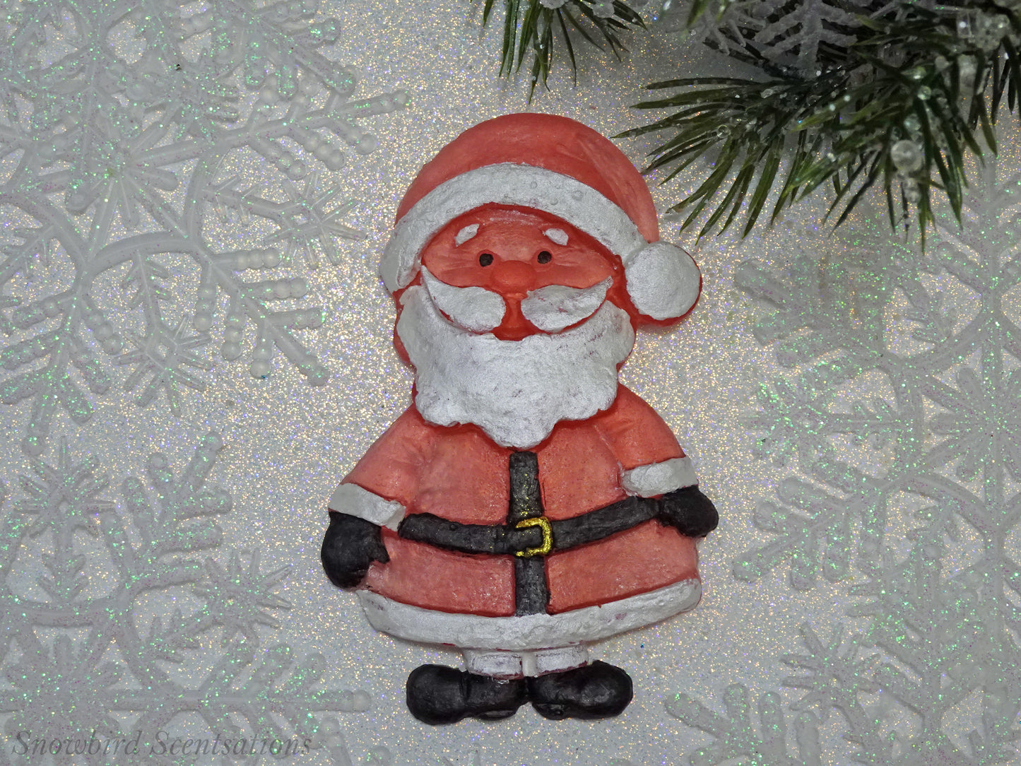 Santa, Reindeer, or Snowman Soap (Solid or Painted)