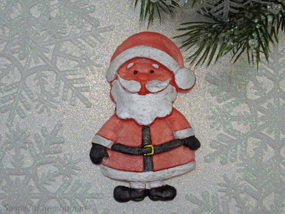 Santa, Reindeer, or Snowman Soap (Solid or Painted)