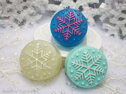 Large Round Snowflake (Solid, Swirl, or Painted)