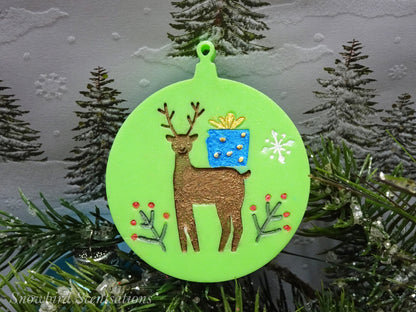 Christmas Ornament Soaps - Assortment of 7 (Solid or Painted)