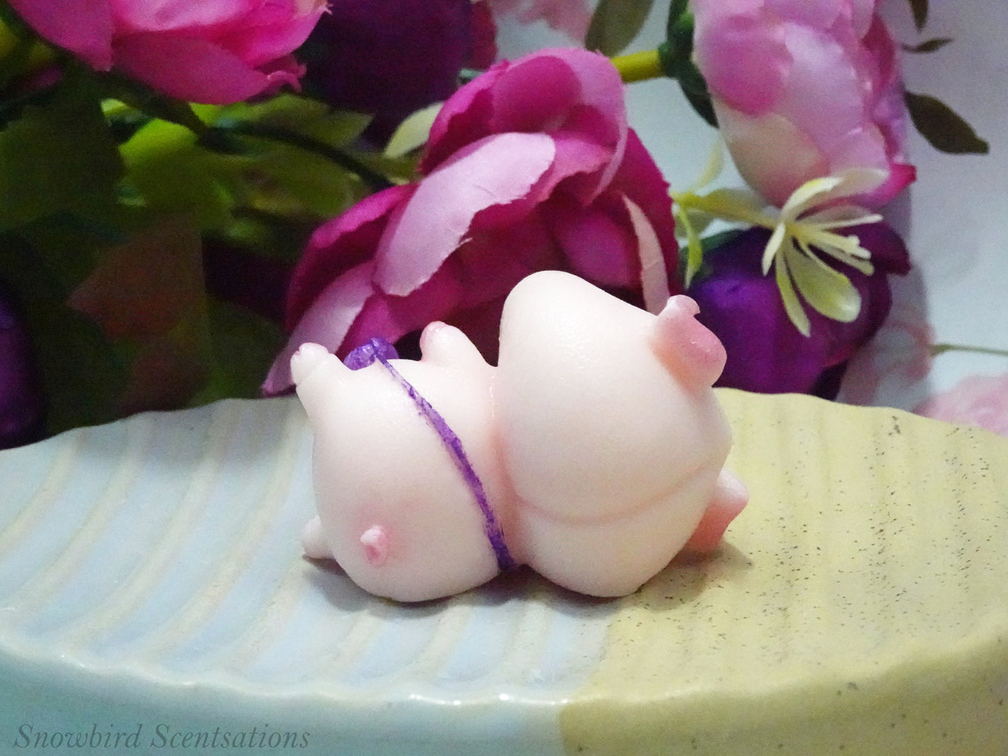 Pig with Purse Soap - Assortment of 4 (Painted)