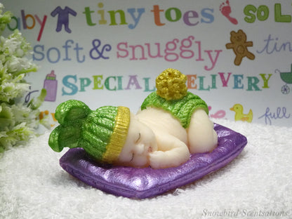 Baby on Pillow (Painted)