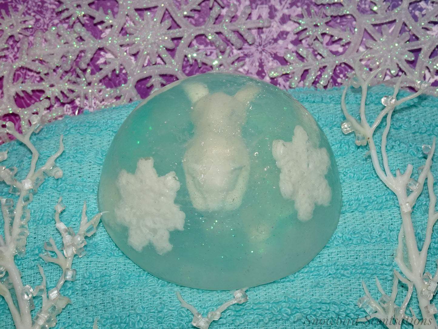 Polar Bear in Snow Globe