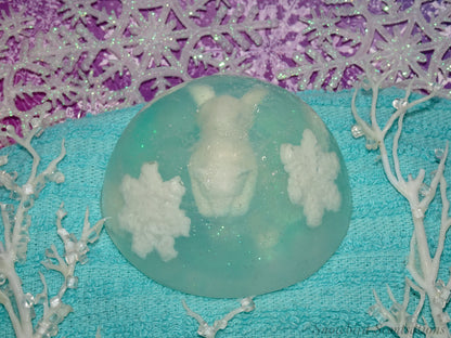 Polar Bear in Snow Globe