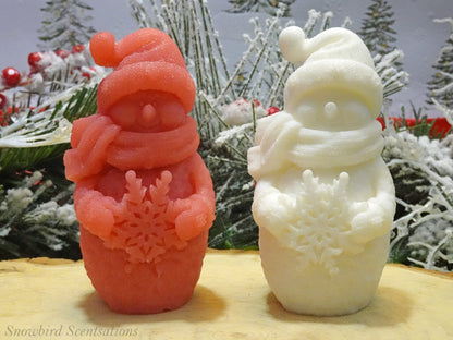 Snowman with Snowflake (Solid or Painted)