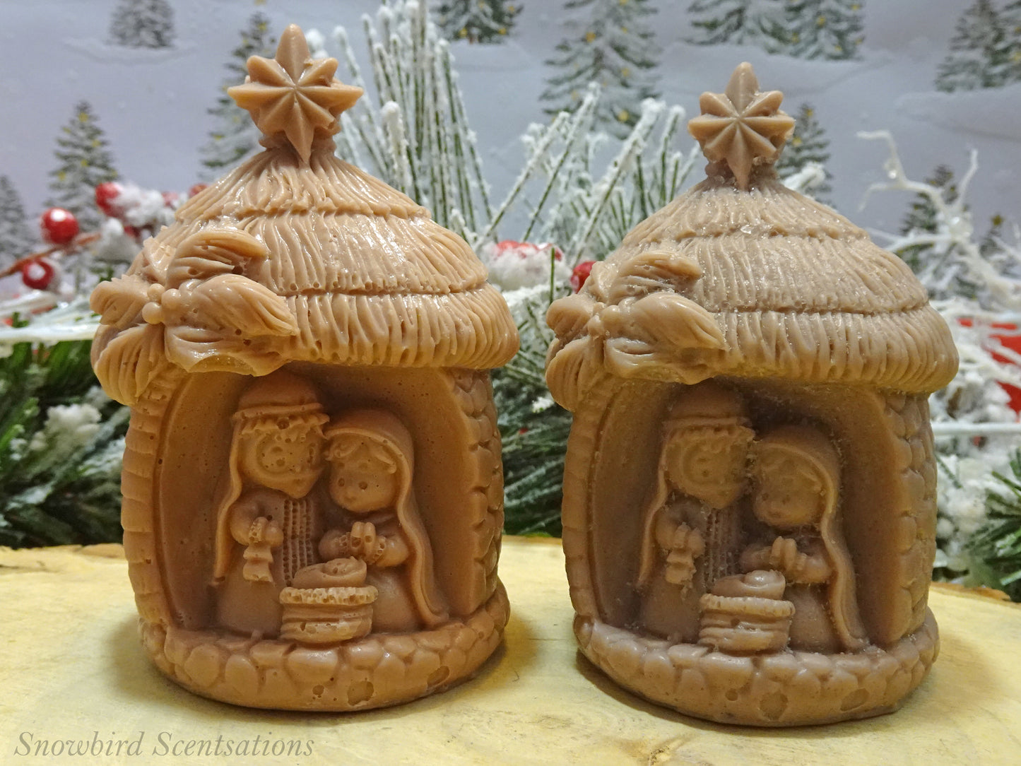 Christmas Starburst Manger Scene (Solid or Painted)