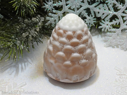 Pinecone (Solid, "Snow Covered", or Painted)