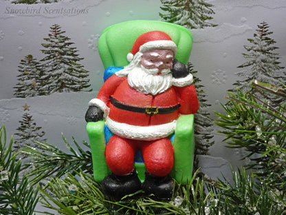 Sleeping Santa in Chair (Solid or Painted)